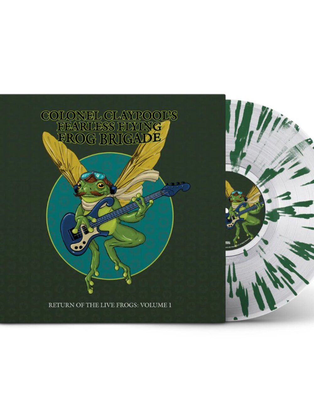 Claypool’s Fearless Flying Frog Brigade Return Of The Live Frogs LP ~ New/Sealed